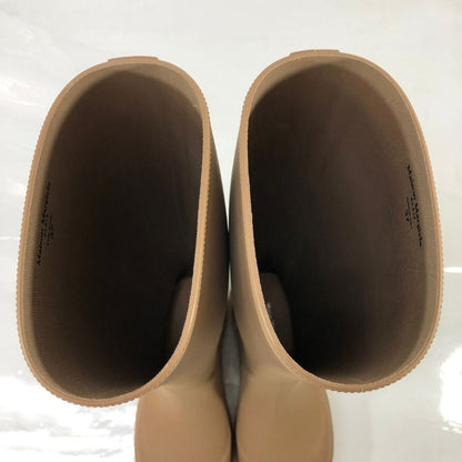 メゾンマルジェラ 足袋レインブーツ ベージュ レディース サイズ36 S58WW0159 MAISON MARGIELA TABI RAIN BOOT 約23.0cm【AFE13】
