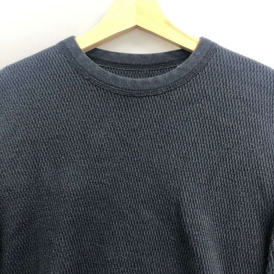 中古■アナトミカ サーマル ロングTシャツ 日本製 ネイビー メンズ サイズXL ANATOMICA 【AFB2】