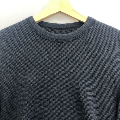 中古■アナトミカ サーマル ロングTシャツ 日本製 ネイビー メンズ サイズXL ANATOMICA 【AFB2】