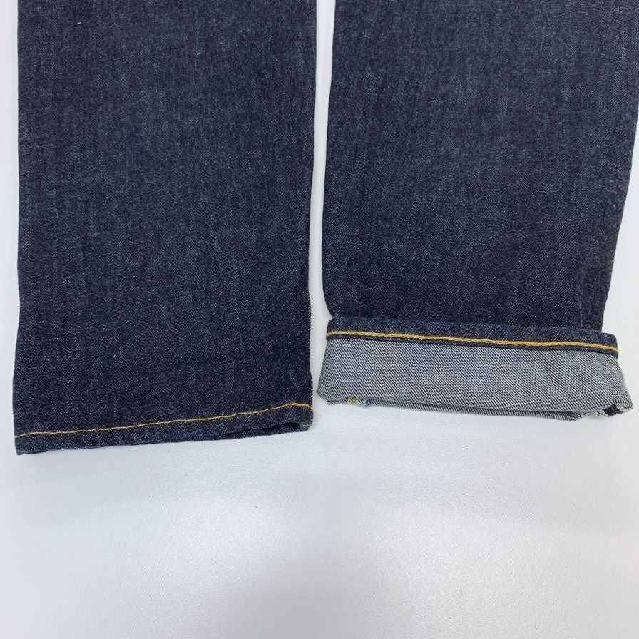 ダブルアールエル ラルフローレン デニムパンツ ストレート セルビッチ 革パッチ LOT R84 ボタンフライ グレー メンズ サイズ W31 L30 RRL RALPH LAUREN 【AFB6】