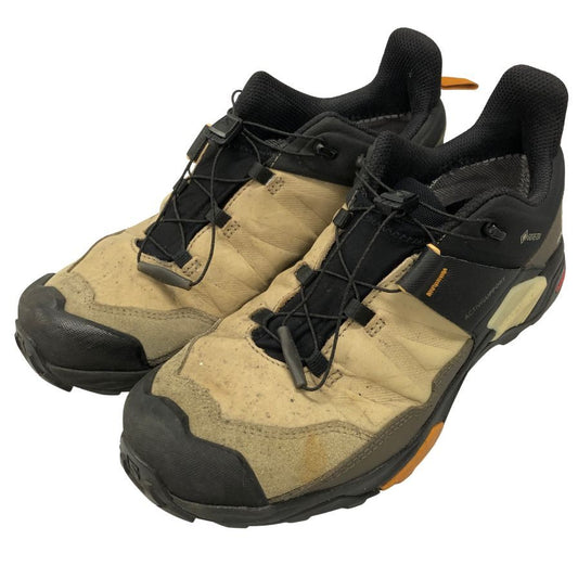 サロモン スニーカー エックス ウルトラ 4 トレッキング シューズ ゴアテックス 登山靴 ベージュ ブラック メンズ サイズ27cm Salomon X URTRA 約27.0cm【AFC41-2】
