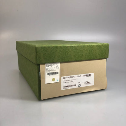 グッチ ローカットスニーカー エース 429446  BEE刺繍 メンズ ホワイト サイズ6 GUCCI 約25.0cm【AFD9-2】