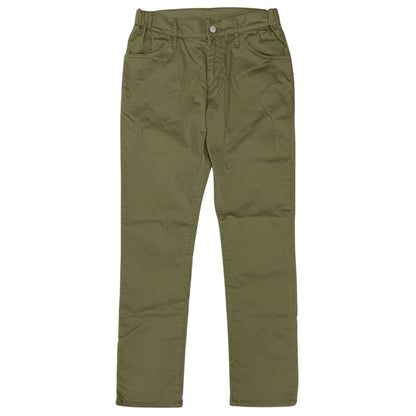 岡山デニム チノパン コットン カーキ サイズM OKAYAMA DENIM 【AFB40】