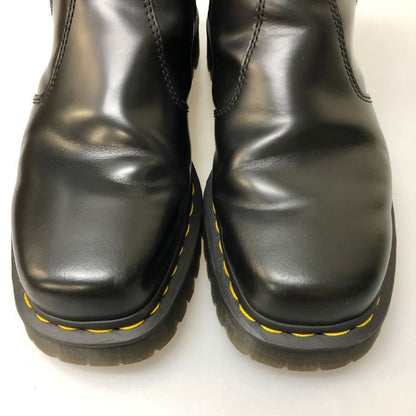 ドクターマーチン サイドゴアブーツ レザー スクエア 2976 BEX SQUARED ブラック UK6 Dr.Martens 約25.0cm【AFD2】