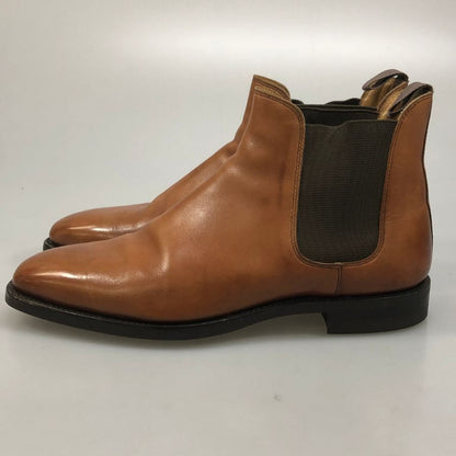 クロケット＆ジョーンズ チェルシー サイドゴアブーツ メンズ  ブラウン サイズUK6.5E  Crockett & Jones ブーツ 約26.0cm【LA】【中古】