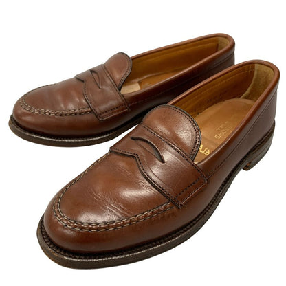 オールデン ユナイテッドアローズ コインローファー レザー 別注 ブラウン メンズ サイズ6 Alden UNITED ARROWS ローファー 約24.0cm【LA】【中古】