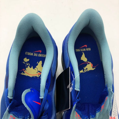 ナイキ スニーカー ズームフライ6 ブルー メンズ サイズ25cm HQ1718-400 NIKE ZOOM FLY 約25.0cm【AFC42】