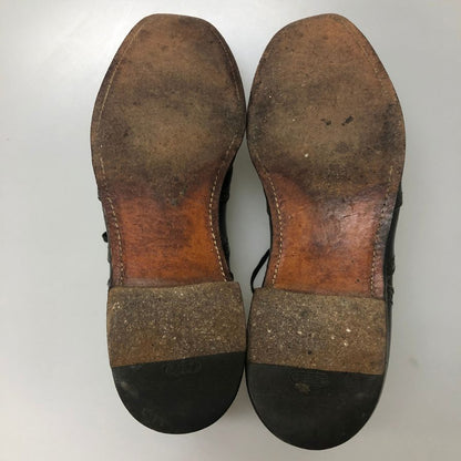 オールデン レザーシューズ ウイングチップ 9741 コードバン メンズ ブラック サイズ US10.5 ALDEN ビジネスシューズ 約28.5cm【LA】【中古】