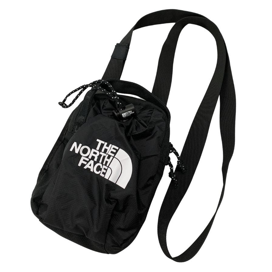 ザ ノースフェイス ポーチ  BOZER POUCH L ナイロン ファスナー ロゴ ユニセックス ブラック THE NORTH FACE【AFE9】