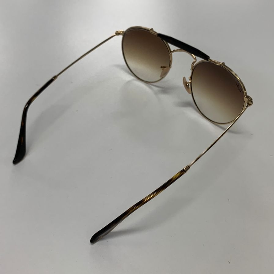 レイバン サングラス ダブルブリッジ ゴールド×べっ甲 RB3747 9008/51 50□21 1452N Ray-Ban【AFI18-3】