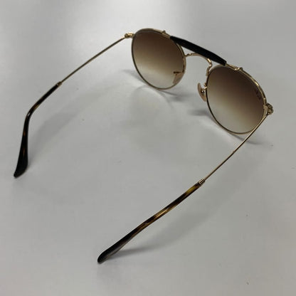 レイバン サングラス ダブルブリッジ ゴールド×べっ甲 RB3747 9008/51 50□21 1452N Ray-Ban【AFI18-3】