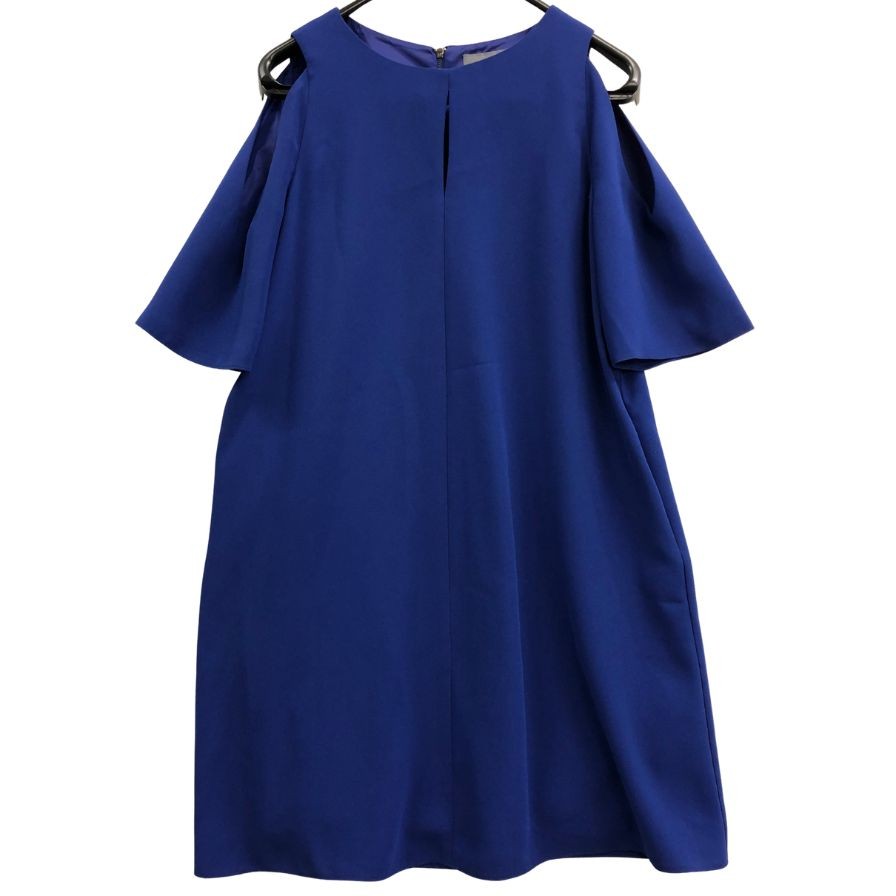 極美品◆フェイズエイト 半袖ワンピース ネイビー サイズ8 Phase Eight 【AFB37】