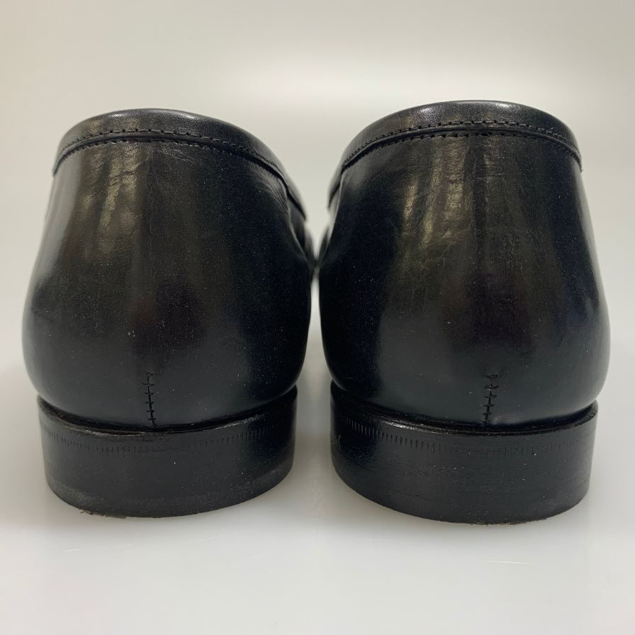 ロレンツォ バンフィ ローファー ブラック サイズ7 メンズ Lorenzo Banfi 約25.5cm【AFC41-2】