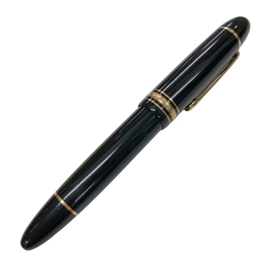 モンブラン 万年筆 マイスターシュテュック No.149 ペン先14K-585 4810 ブラック×ゴールド MONTBLANC【AFI12】