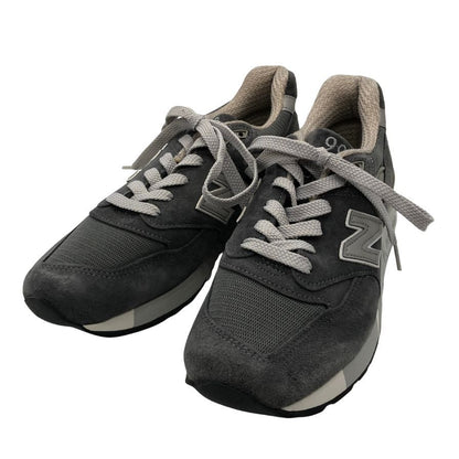 ニューバランス スニーカー M998CH メッシュ×スエード アメリカ製 メンズ チャコールグレー サイズ26cm NEW BALANCE 約26.0cm【AFC47】
