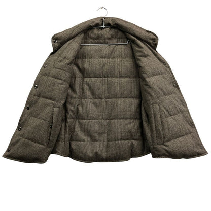 美品◆ジリー リアルファー ライナー付き カシミヤ混 ジャケット ベージュ メンズ サイズ48 ZILLI 【AFB3】