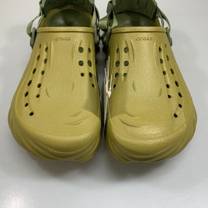 クロックス サンダル エコー クロッグ カーキ系 28cm メンズ crocs ECHO CLOG 約28.0cm【AFC28】