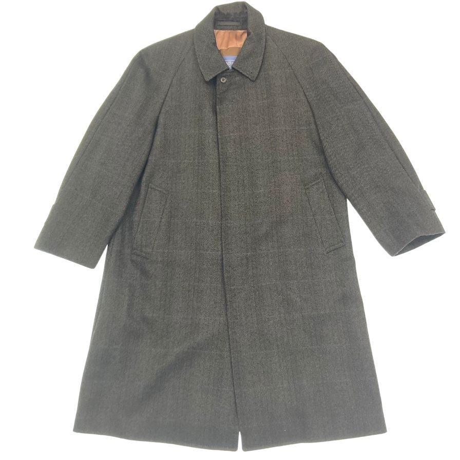 Used ◆ Gieves &amp; Hawkes Baru Color Coat Cashmere Blend Wool Men's Charcoal Gray Size M Equivalent Gieves&amp;Hawkes [AFB16] 