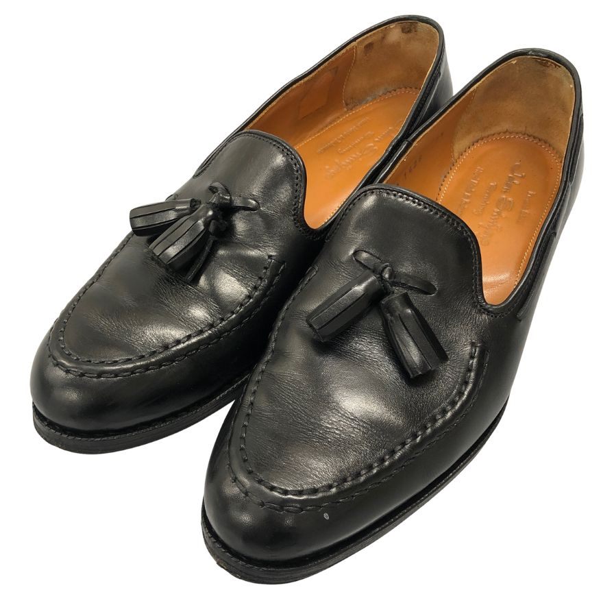 ジャランスリワヤ タッセルローファー 98690 1428 カーフ ブラック レディース サイズUK3.5 Jalan Sriwijaya 約22.5cm【AFC44】