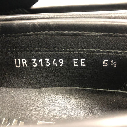 サルヴァトーレ フェラガモ レザーローファー ガンチーニ ブラック シルバー金具 サイズ5.5 レディース Salvatore Ferragamo 約24.5cm【AFC30】