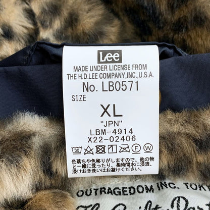 極美品◆ワコマリア×リー 24AW 91-Bジャケット ナイロン ネイビー メンズ サイズXL 24FW-WMO-LE01 WACKO MARIA×LEE 【AFA8】
