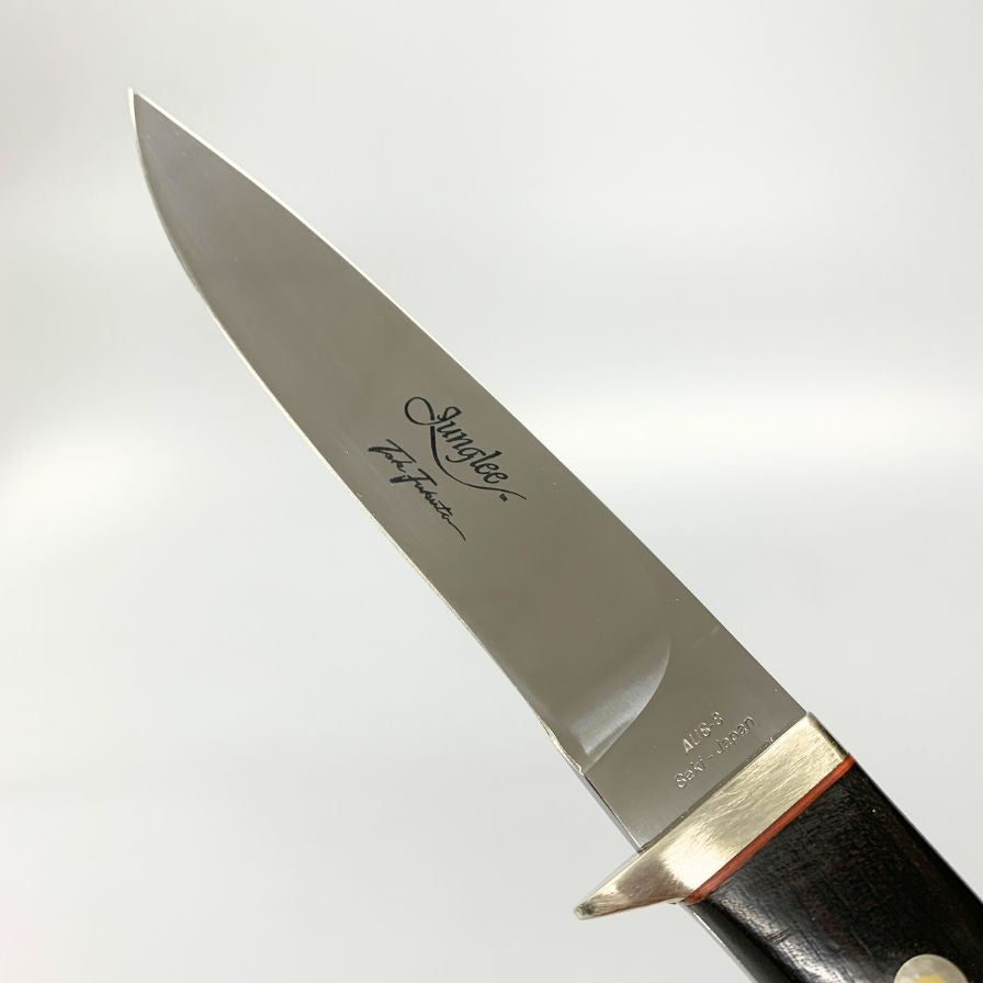 ジャングリー シースナイフ AUSー8 服部刃物 シース付き Junglee【AFI18-3】【中古】