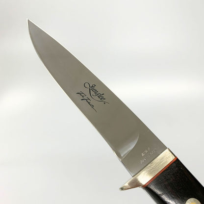 ジャングリー シースナイフ AUSー8 服部刃物 シース付き Junglee【AFI18-3】【中古】