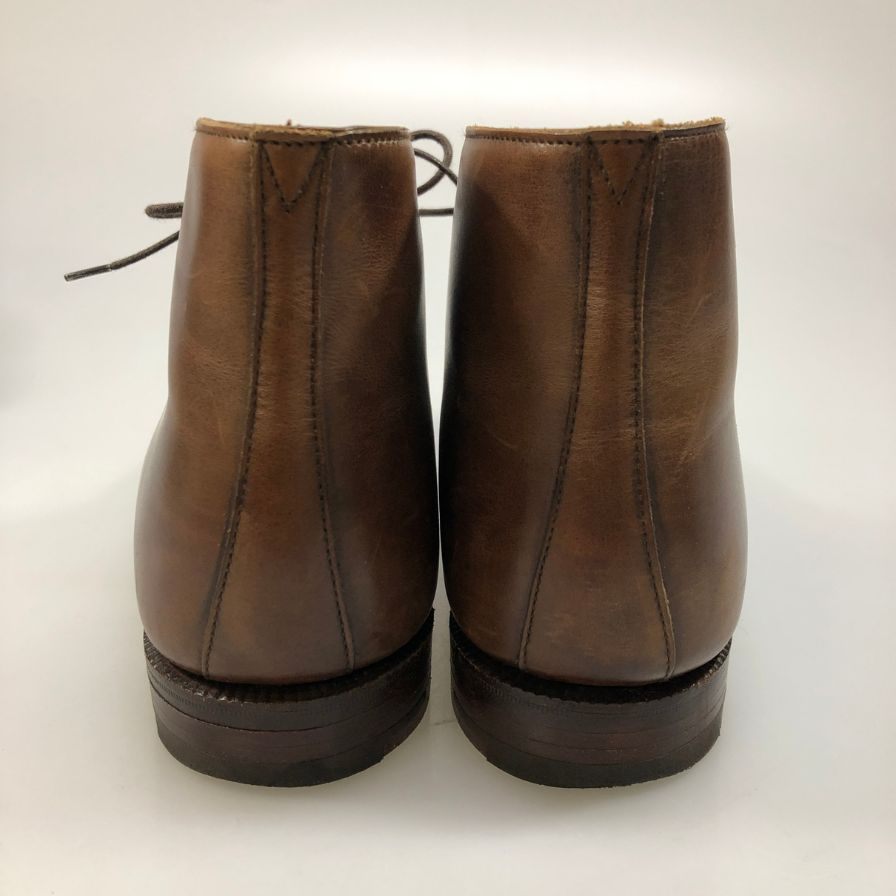 クロケット＆ジョーンズ キャンベリー チャッカブーツ メンズ ブラウン サイズUK6.5E  Crockett & Jones ブーツ 約25.5cm【LA】【中古】