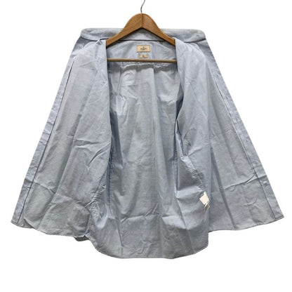 美品◆ハケット メイフェア シャツ J-FIT コットン サイズL メンズ ブルー HACKETT MAYFAIR 【AFB39】