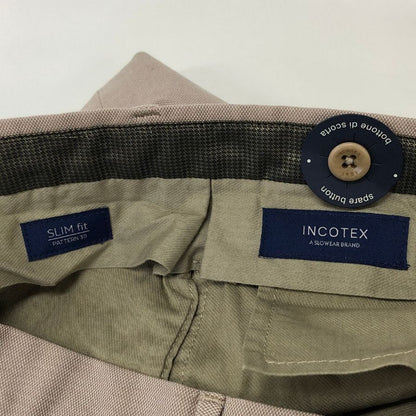 インコテックス パンツ トラウザー アイスコットン メンズ ベージュ サイズ44 Incotex 【AFB41】