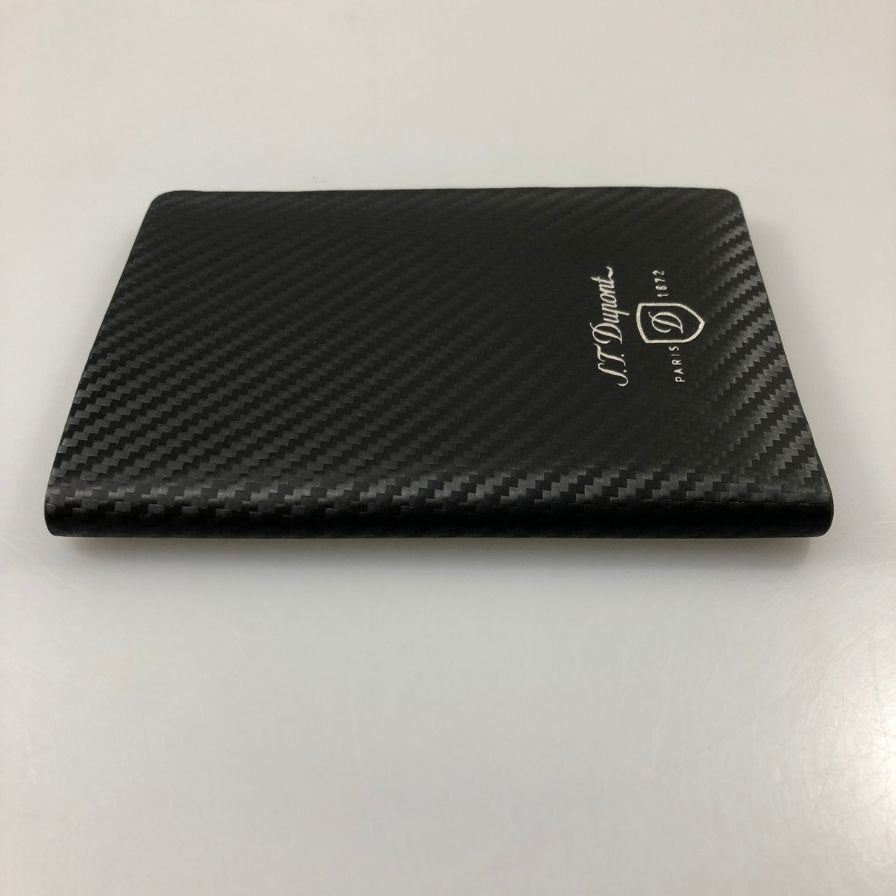 デュポン カードケース レザー 名刺入れ ブラック ST Dupont【AFB55】