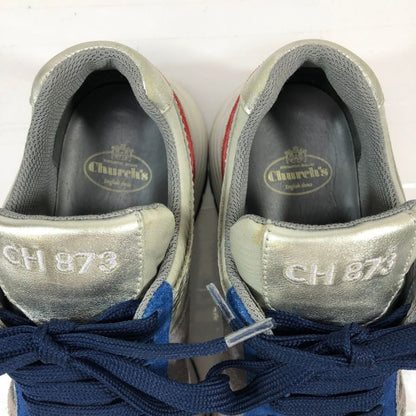 チャーチ スニーカー  CH873 スエードレザー トリコロール メンズ マルチカラー 36.5 Church's 約23.5cm【AFD9-2】
