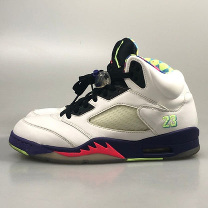 ナイキ エアジョーダン 5 レトロ オルタネート ベルエア 27.5cm メンズ DB3335 100 Nike Air Jordan 5 Alternate Bel-Air 約27.5cm【AFD3】