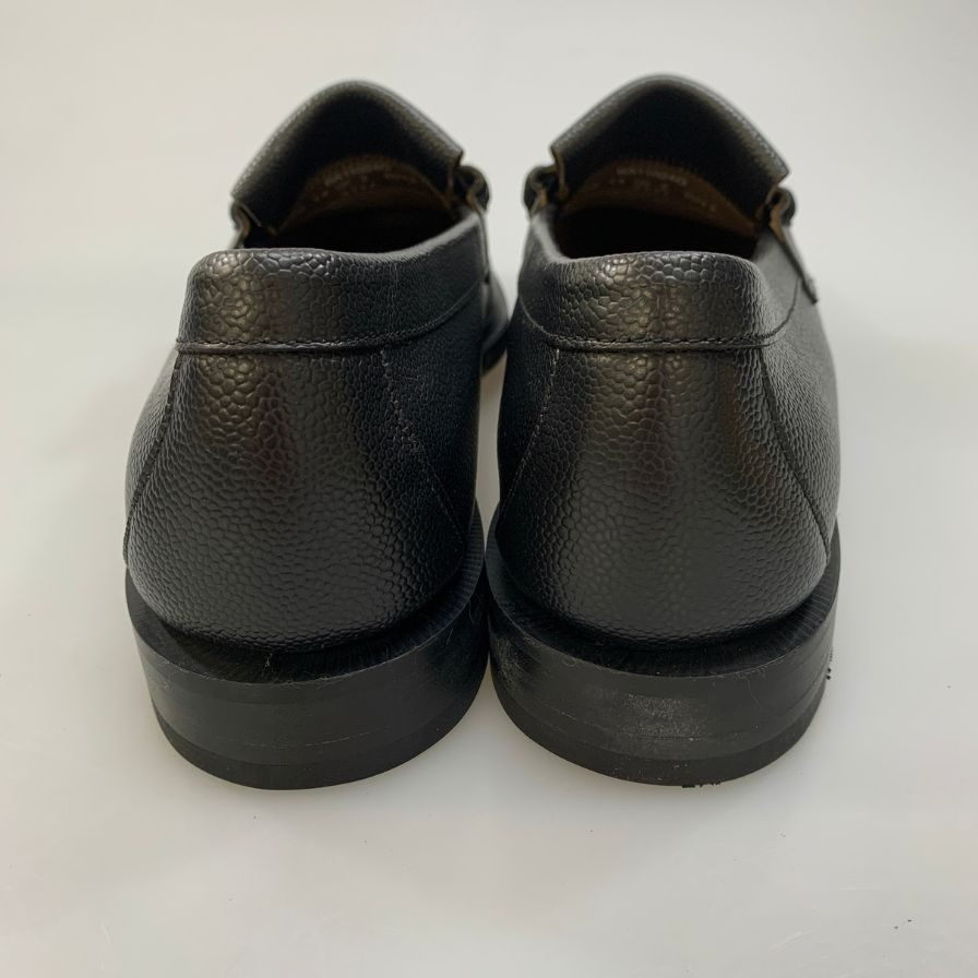 ジーエイチバス タッセルローファー ウィージャンズ ラーソン シボレザー サイズ10 メンズ ブラック G.H.Bass&Co. WEEJUNS LARSON 約28.0cm【AFD14】