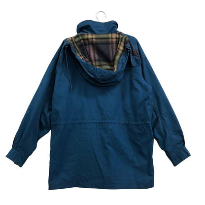 中古◆エディーバウアー マウンテンパーカー 80年代 黒タグ メンズ ブルー サイズL Eddie Bauer 【AFA21】