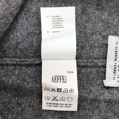 フィロソフィーディアルベルタフェレッティ スパッツ レギンス カシミア＆アンゴラ混 イタリア製  レディース サイズ38 ダークグレー PHILOSOPHY di ALBERTA FERRETTI 【AFB25】