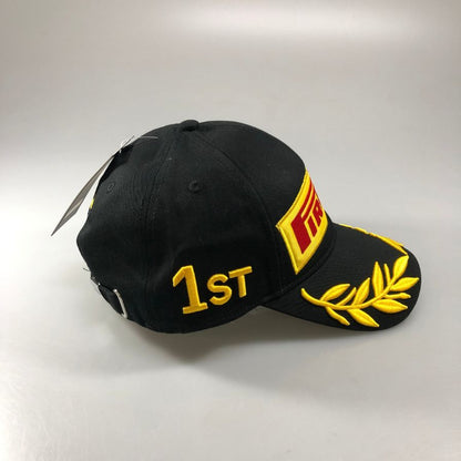 ピレリ ポディウムキャップ レプリカ  モータースポーツ ブラック メンズ PIRELLI【AFI1】