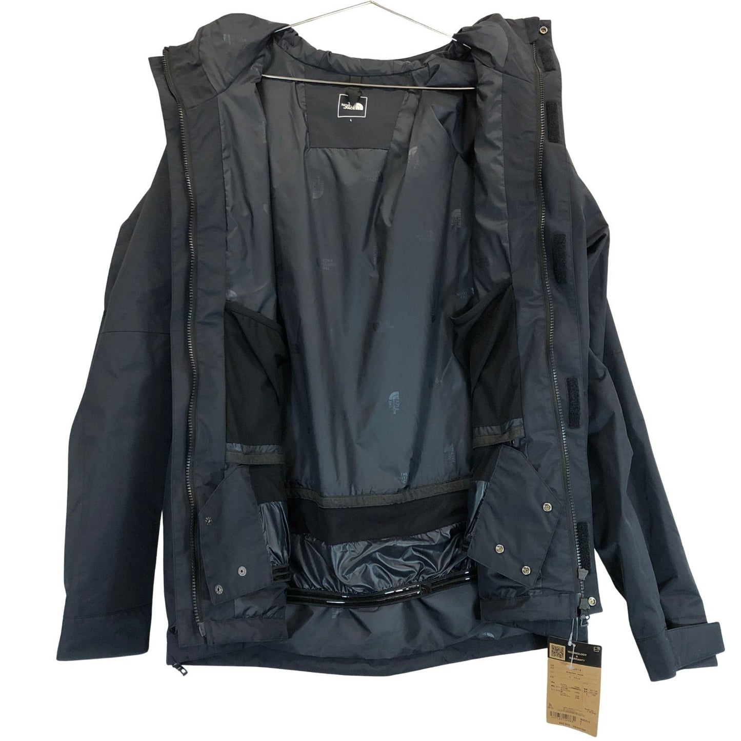 新品同様◆ザ ノース フェイス NS62516 スノーウェア ジャケット ブラック サイズL THE NORTH FACE 【AFA4】