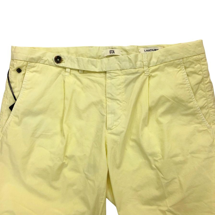 ジーティーアー ショーツ バイロンショーツ パンツ コットン ライトイエロー メンズ サイズ50 GTA BYRON SHORT 【AFB6】