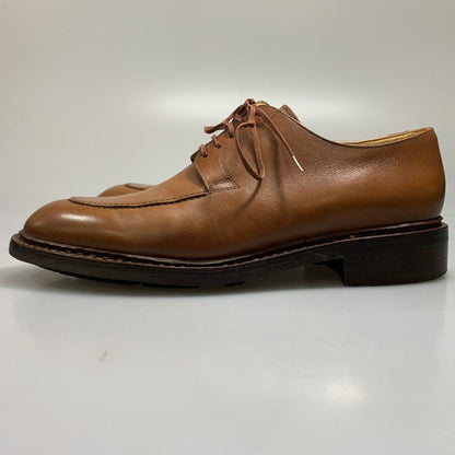 パラブーツ レザーシューズ Uチップ ルソー マロン メンズ ブラウン サイズUK6.5 PARABOOT ROUSSEAU ビジネスシューズ 約25.5cm【LA】【中古】