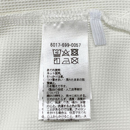 極美品◆ユナイテッドアローズ ゴルフ シャツ ホワイト モックネック メンズ サイズL UNITED ARROWS GOLF 【AFB45】