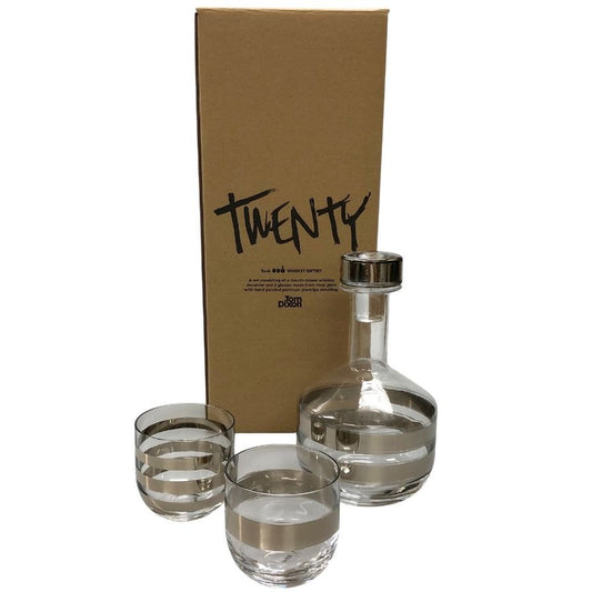 トムディクソン ギフトセット 20周年 グラス2客 デキャンタセット Tom Dixon【AFI28】【中古】