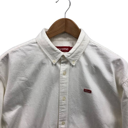 新品同様◆シュプリーム スモール ボックス シャツ デニム 24AW メンズ サイズM ホワイト Supreme Small Box Shirt 【AFB32】