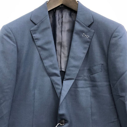 新品同様◆ユナイテッドアローズグリーンレーベルリラクシング テーラードジャケット ウール ネイビー  メンズ サイズ48 UNITED ARROWS green label relaxing 【AFB14】