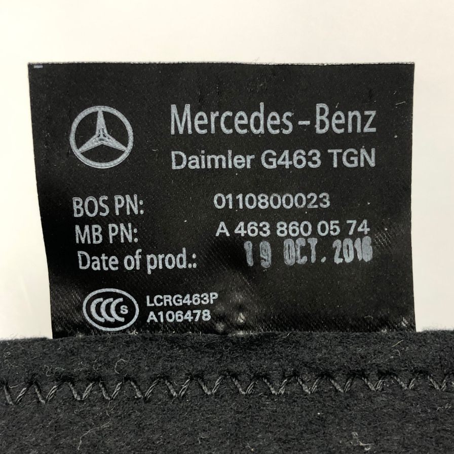 ベンツ ラゲッジネット W463a ブラック Mercedes Benz【AFE13】【中古】