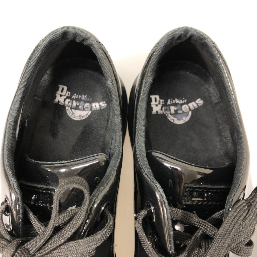 ドクターマーチン レザースニーカー SPIN パテントレザー ブラック サイズUK7 Dr.Martens 約26.0cm【AFC53】