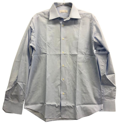 極美品◆サルトリア イタリアーナ ワイシャツ ブルー系 メンズ サイズ40 sartoria italiana 【AFB38】