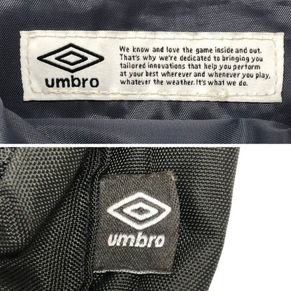 アンブロ ボディバッグ メッシュ ファスナー メンズ ブラック UMBRO【AFE4】