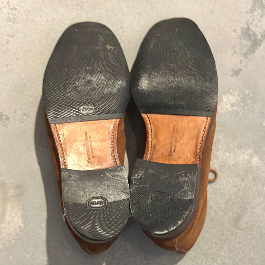 クロケット&ジョーンズ チャッカブーツ チャートシー スエード ライトブラウン メンズ サイズUK7E CROCKETT&JONES CHERTSEY ブーツ 約25.5cm【LA】【中古】