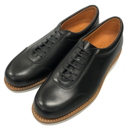 ジャランスリウァヤ レザースニーカー EXTRA LIGHT 990088 カーフ ブラック サイズ8 メンズ Jalan Sriwijaya Intelligence Shoes 約26.5cm【AFD15-2】